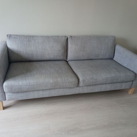 Pent brukt Karlstad 3 seter sofa selges
