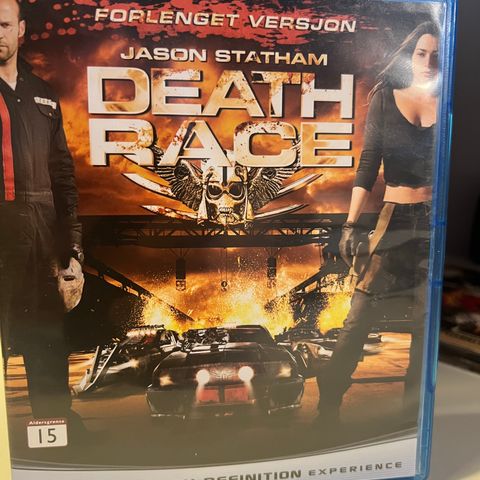 Death Race. Blu-ray. Limited. Utgått versjon