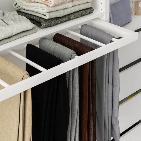 Uttrekkbar buksehenger til PAX garderobe fra IKEA