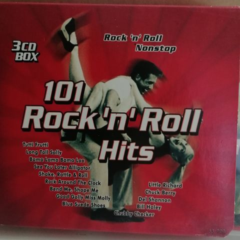 101 Rock'n'roll Hits - 3cd box
