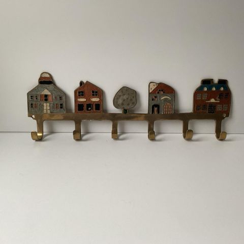 Brass Enamel Hooks Hanger