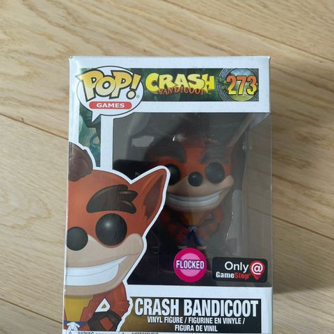 Crash Bandicoot funko pop figur