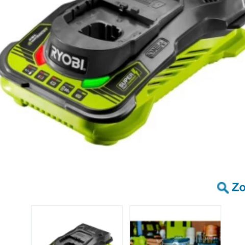 RYOBI One+ Super fast charger