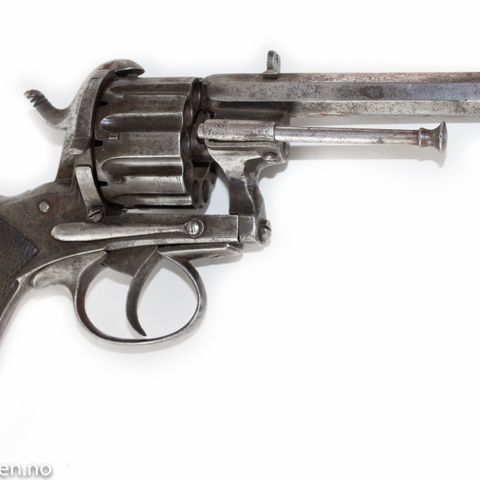 Sjelden pinfire revolver
