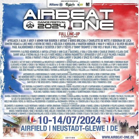 Selger Airbeat One Festivalbillett