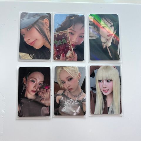 WTT Aespa Armageddon Photocards