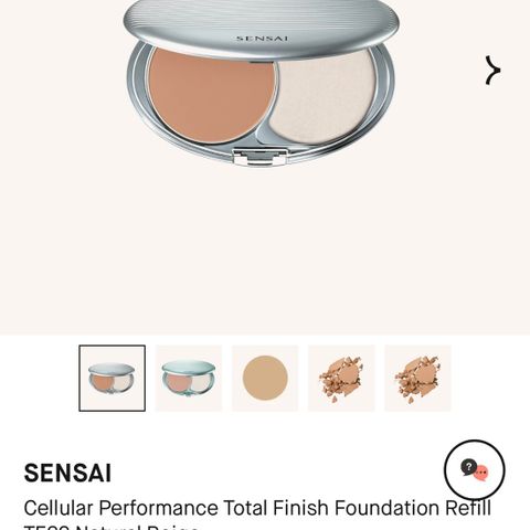 Sensai Cellular Performance Total Finish Foundation Refill TF22 natural beige