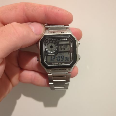 Casio world time