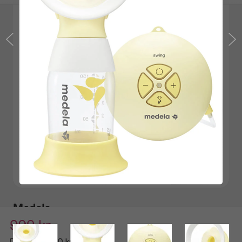 Medela  swing elektrisk ammepumpe