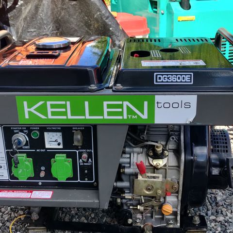 Kellen diesel aggregat DG3600E til salg