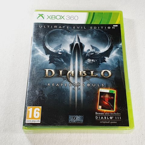 Diablo 3 : Reaper of Souls | Forseglet | Xbox 360