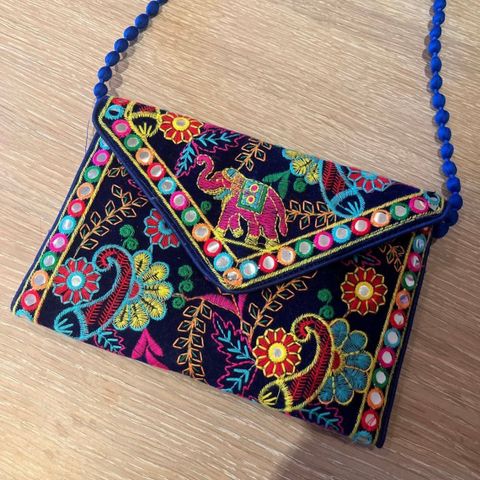 Veske/ clutch bag fra India