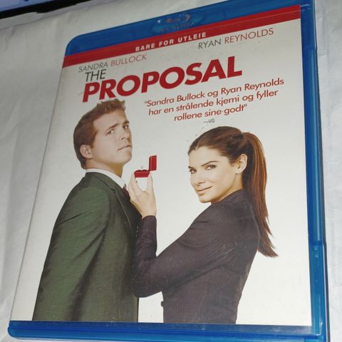 The Proposal, på Blu-ray.