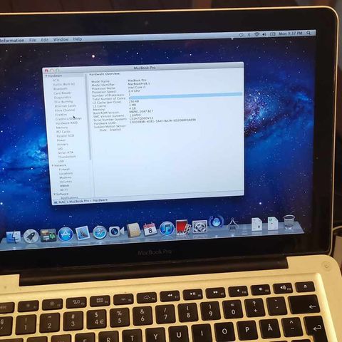 macbook 2011  virker som det skal