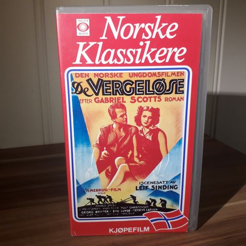 De vergeløse (1939) norsk film VHS