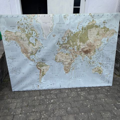 Verdens kart stort