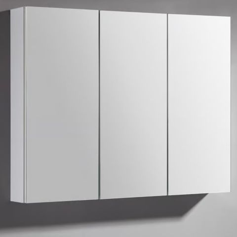 Lind speilskap - 120 cm hvit