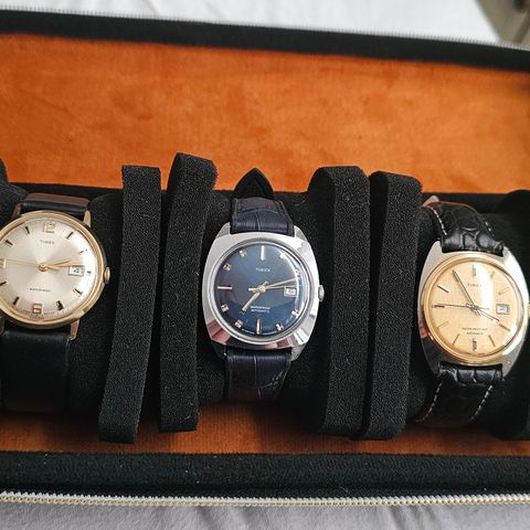 5 Timex vintage ur