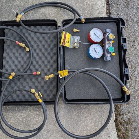 CPS pro-set manifold gauge set