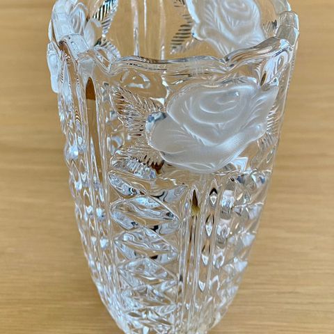 Vintage Anna Hutte Bleikristall vase