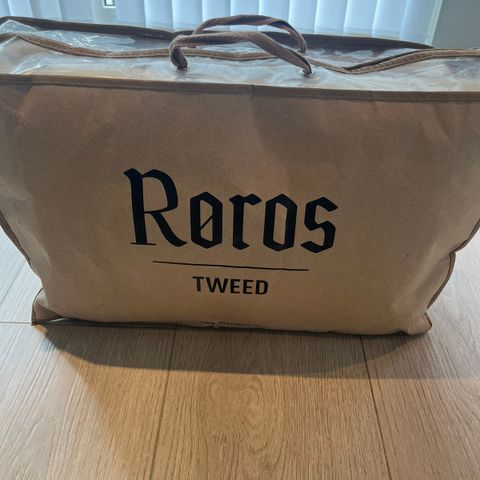 Ubrukt Røros tweed