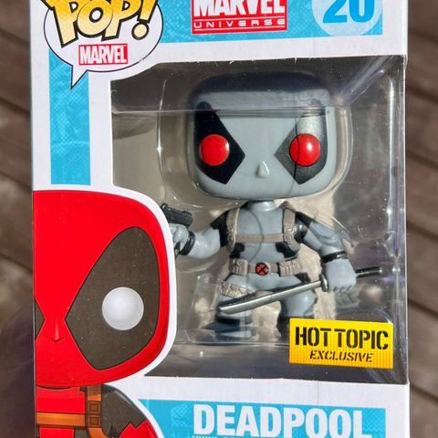 Funko Pop! Deadpool (Grey) (X-Force) | Marvel (20) Excl. to Hot Topic