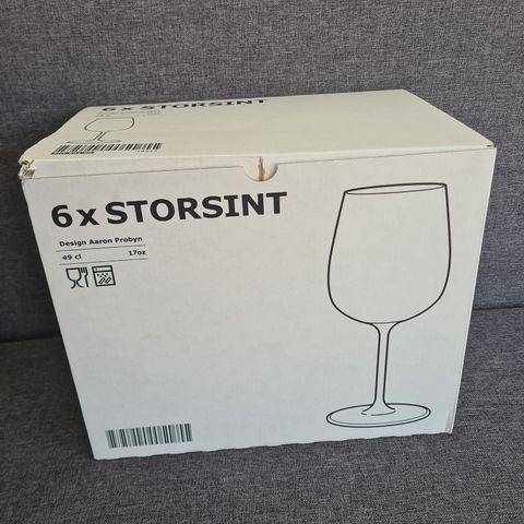 Storsint vinglass 49 cl