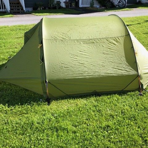 Pent brukt Helsport Stjernetind 2 telt