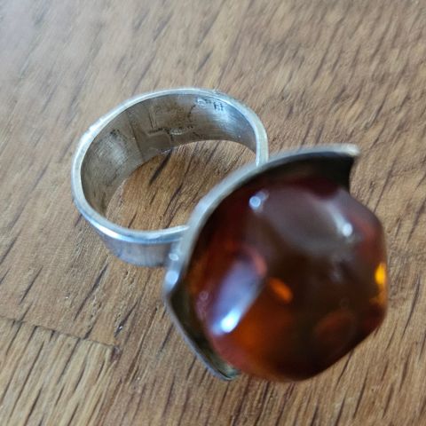 Rav ring dansk design