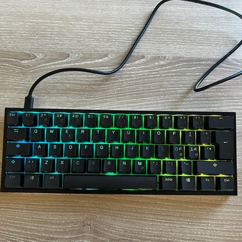 Ducky One 2 mini gaming tastatur silver speed switches