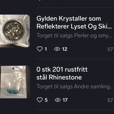 6 Forskjellige Krystaller Til Produksjon Av Smykker.