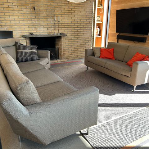 Eilersen sofa-sett (lengde 230 og 175 cm)