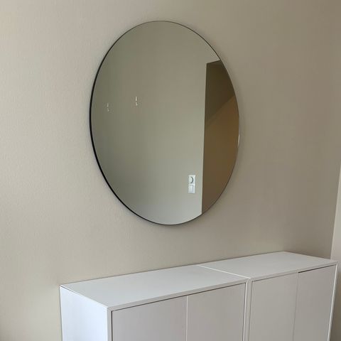 Rundt speil / 80 cm