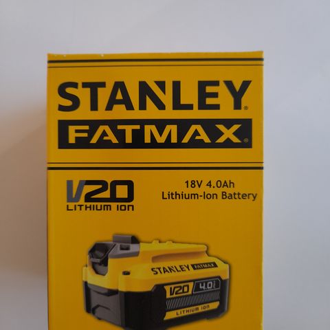 Stanley Lithium Ion Battery batteri 18V