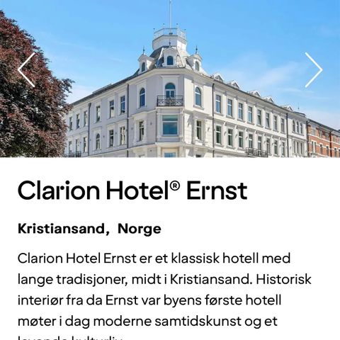 Hotell Kristiansand 13-16.juli (2voksne 2 barn)