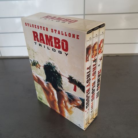 Rambo Trilogy DVD-boks