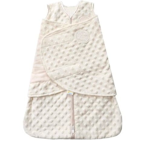 HALO SleepSack/Sovepose swaddle, Plush Dots, Newborn, 0-3 Months