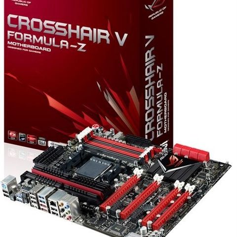 ASUS Crosshair V Formula - Z med grom CPU