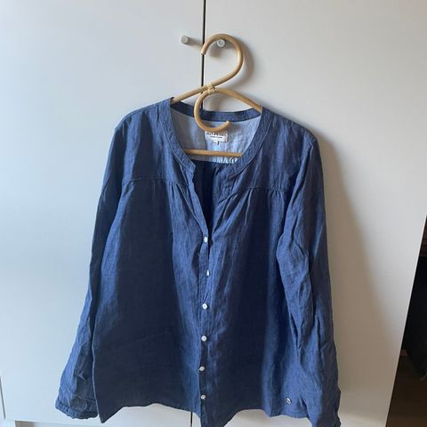 Skjortebluse i 100% lin fra Jean Paul