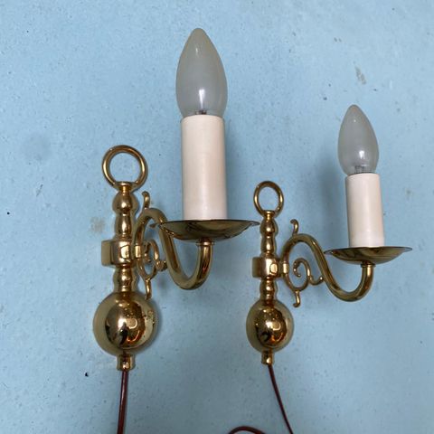 Vegglampe 2 stk