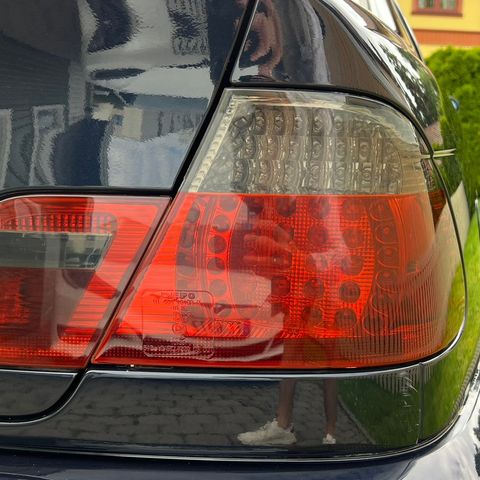 Smoked LED-baklykter til E46 cab/coupe