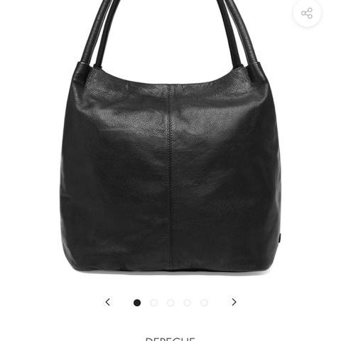 Depeche Leather Shopper Bag