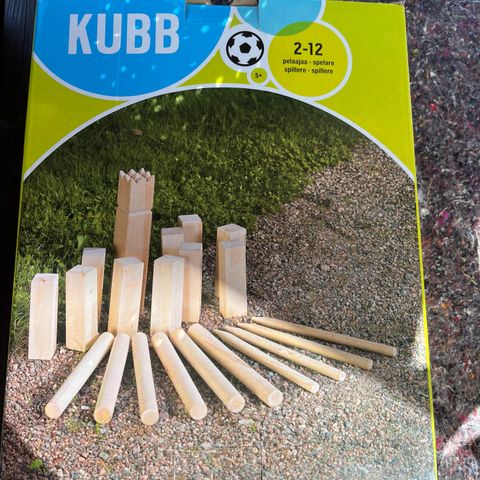 Kubb spill 2-12 spillere