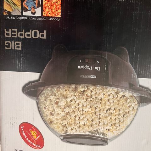 Popcorn produksjonsmaskin