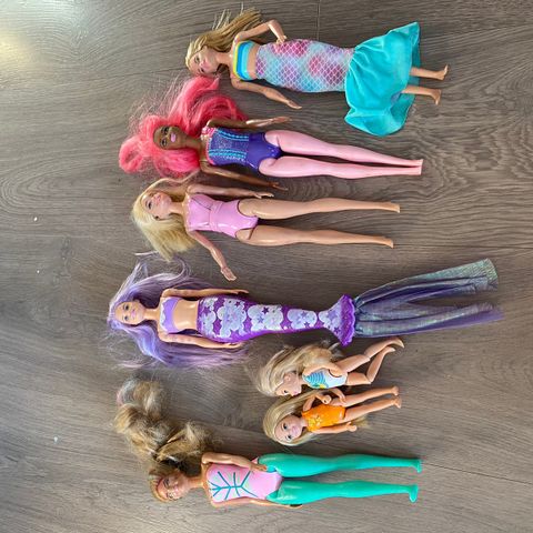Barbie-pakke med mye unikt innhold