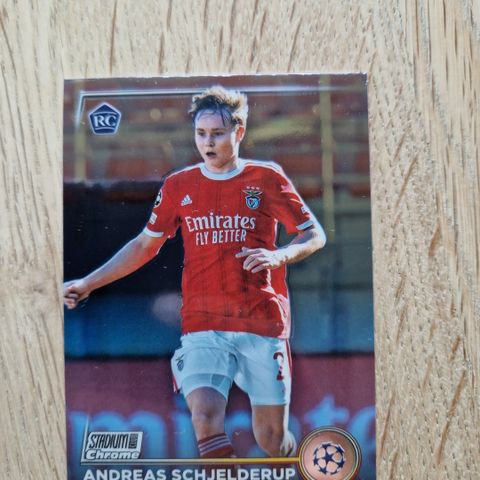 Andreas Schjelderup Rookie 2023 Topps Stadium Club Chrome