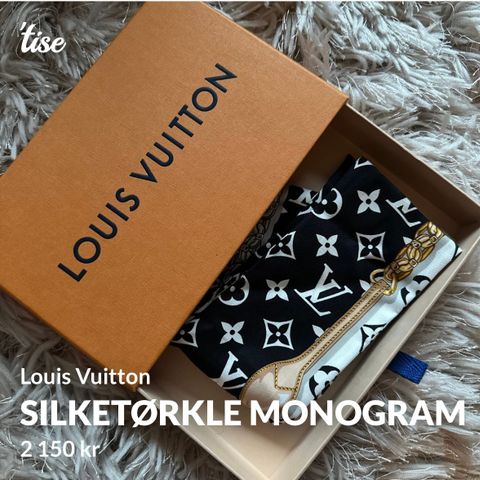 Louis Vuitton Silketørkle