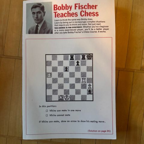 Bobby Fischer teaches chess RESERVERT