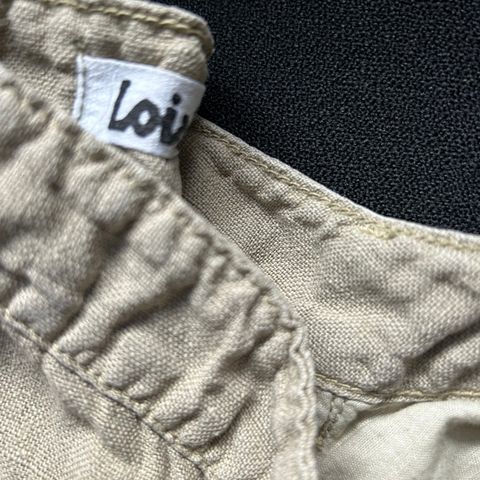 LOIS New Culotte Linen str 29/32 - Linen dye/ecru farge