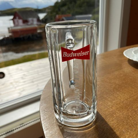 Budweiser vintage ølglass